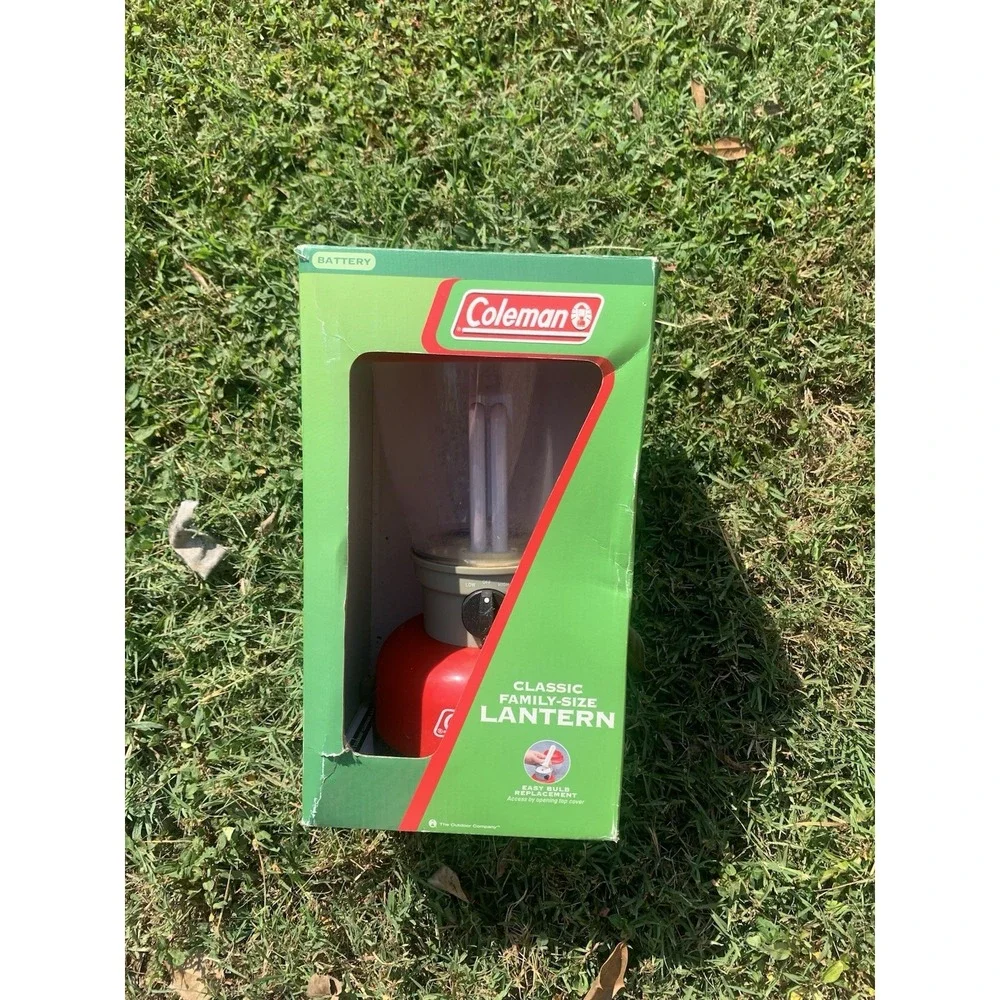 Coleman‎ Classic Family Size Large Lantern Battery Powered Camping Power Outage